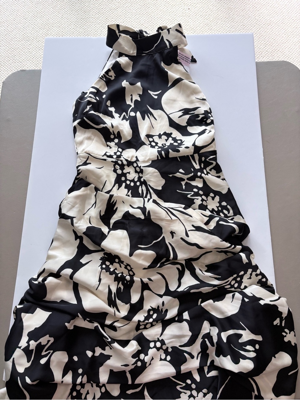 Baltic Born Black and White Floral Maxi Dress
